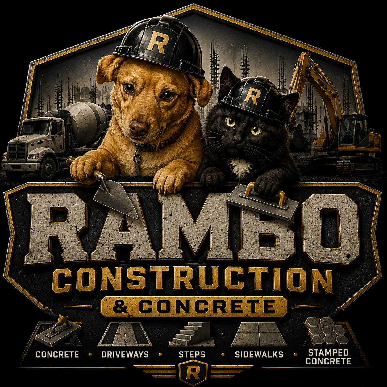 Rambo Construction & Concrete logo